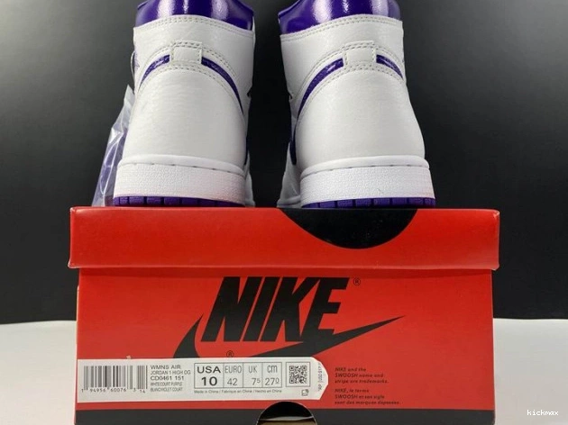 Cheap 1 JORDAN CD0461-151 HIGH COURT RETRO PURPLE AIR 0806